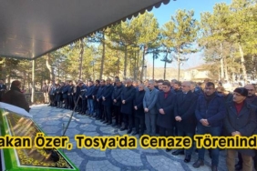 Milli Eğitim Bakanı Mahmut Özer Cenaze Törenine Katıldı