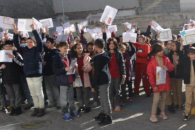 Tosya Dumlupınar Ortaokulunda Karne Tören