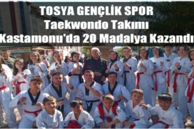 Tosya GençlikSpordan 20 Madalya