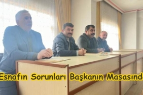 Tosya Marangozlar Odasından İstişare Toplantısı