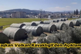 Belediye Başkanı Volkan Kavaklıgil; Çadır Kurulumu Tamamlandı