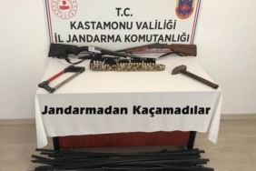 Kablo Hırsızları Jandarmadan Kaçamadı
