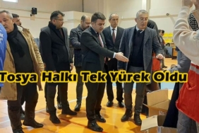 Tosya Halkı Deprem Bölgesi İçin Seferber Oldu