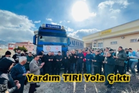 Yardım TIRI Yola Çıktı