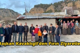 Belediye Başkanı Volkan Kavaklıgil, Ramazan Özel Ziyaretlerine Başladı