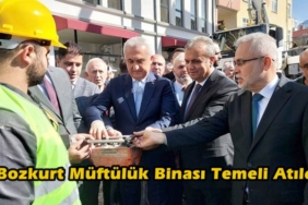 Bozkurt Müftülük Binası Temelini Vali Avni Çakır Attı