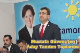 İYİ Parti Kastamonu Milletvekili Aday Adayı Mustafa Güvenç Tanıtım Toplantısı Düzenledi