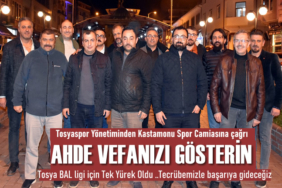 TOSYASPOR BASIN AÇIKLAMASI