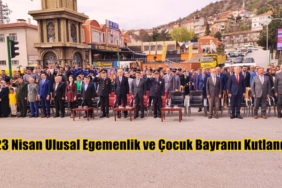 23 Nisan Ulusal Egemenlik ve Çocuk Bayramı Törenle Kutlandı