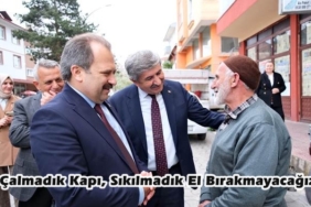 Ak Parti Milletvekili Adayı Halil Uluay; Çalmadık Kapı, Sıkılmadık El Bırakmayacağız