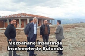 Başkan Kavaklıgil, Mezbahane İnşaatında İncelemelerde Bulundu