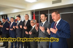 Başkan Vidinlioğlu “Memleketimiz İçin Daha Çok Çalışacağız”
