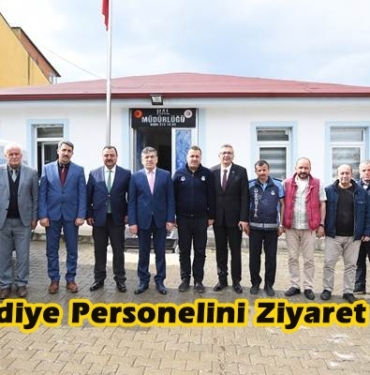 MHP Milletvekili Adayı Emin Çınar Belediye Personelini Ziyaret Etti
