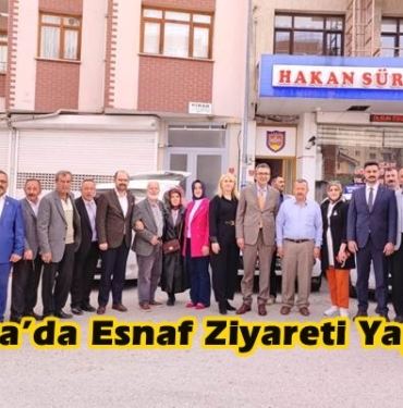 MHP Milletvekili Adayları Tosya’da Esnaf Ziyareti Yaptı