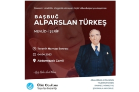 TOSYA ÜLKÜ OCAĞI’NDAN MEVLİD-İ ŞERİFE DAVET