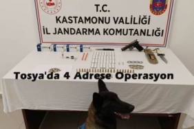 Tosya’da 4 Adrese Uyuşturucu Operasyonu
