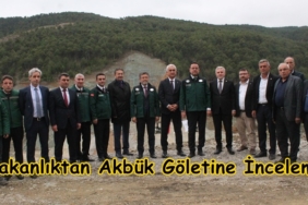 Bakanlıktan Akbük Göletine İnceleme