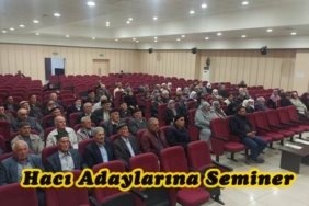 Hacı Adaylarına Seminer