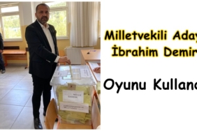 Milletvekili Adayı Oyunu Kullandı