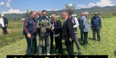 Milletvekili F.Serap Ekmekci’den Dolu Vuran Tarlalarda İnceleme
