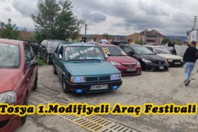 Tosya 1.Modifiyeli Araç Festivali Yapıldı