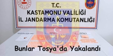 Tosya’da Çok Sayıda Uyuşturucu Hap Yakalandı