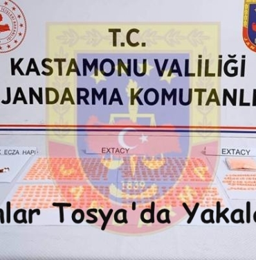 Tosya’da Çok Sayıda Uyuşturucu Hap Yakalandı