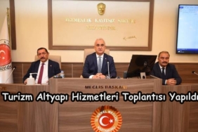 Turizm Altyapı Hizmetleri Toplantısı Yapıldı