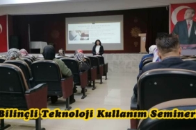 Velilere Bilinçli Teknoloji Kullanım Semineri