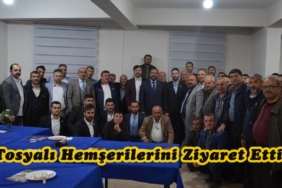 Yeniden Refah Partisi Milletvekili Adayı İbrahim Demir, Tosyalı Hemşerilerini Ziyaret Etti