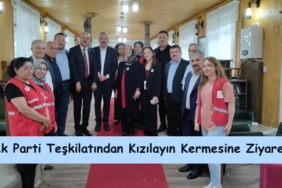 Ak Parti Teşkilatından Kızılayın Kermesine Ziyaret