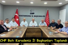 CHP Batı Karadeniz İl Başkanlarından Değerlendirme Toplantısı