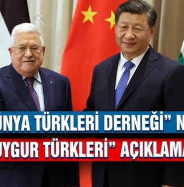 Dünya Türkleri Eğitim ve Kültür Derneği Başkanı Oya Canbazoğlu, "Doğu Türkistan'da katledilen insanlıktır"