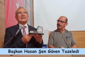 KASDERFED Genel Başkan'ı Hasan Şen Güven Tazeledi