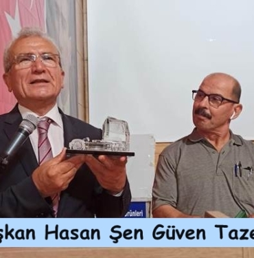 KASDERFED Genel Başkan'ı Hasan Şen Güven Tazeledi