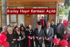 Kızılay Hayır Kermesi Açıldı