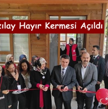 Kızılay Hayır Kermesi Açıldı