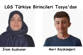 LGS Türkiye Birincileri Tosya'dan