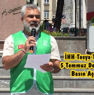 İHH Tosya Temsilciliği 5 Temmuz Doğu Türkistan Basın Açıklaması