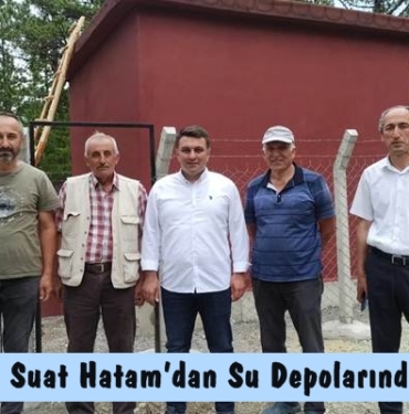 Kaymakam Suat Hatam’dan Su Depolarında inceleme