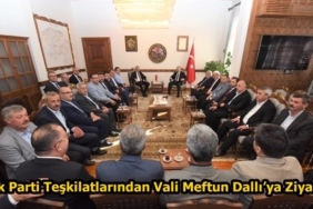 Ak Parti Teşkilatlarından Vali Meftun Dallı’ya Ziyaret