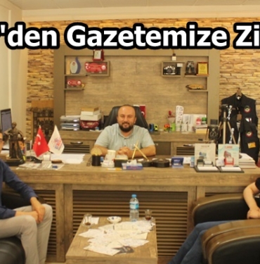 CHP İlçe Başkanından Gazetemize Ziyaret