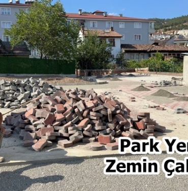 Park Yapımı Çalışmaları Devam Ediyor