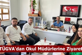 TÜGVA Tosya İlçe Temsilciliğinden Müdürlere Ziyaret