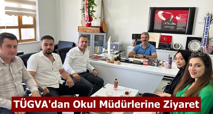 TÜGVA Tosya İlçe Temsilciliğinden Müdürlere Ziyaret