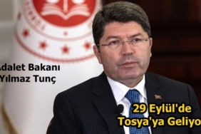Adalet Bakanı Yılmaz Tunç, Tosya’ya Geliyor
