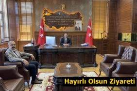 Belediye Başkanı Volkan Kavaklıgil’den Kaymakam Uğur Ünsal’a Hayırlı Olsun Ziyareti