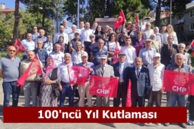 CHP Teşkilatından Yüzüncü Yıl Çelengi