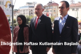 İlköğretim Haftası Kutlamaları Başladı