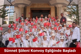 Sünnet Şöleni Konvoy Eşliğinde Başladı